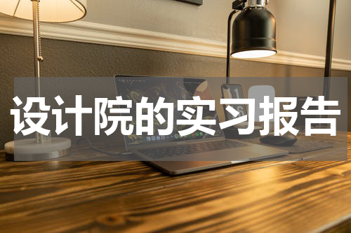 设计院的实习报告