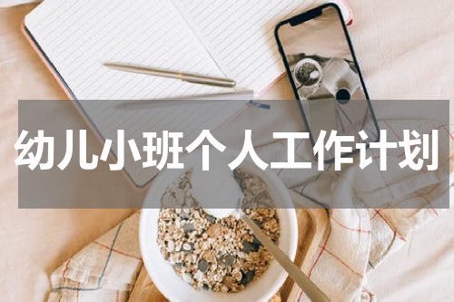 幼儿小班个人工作计划