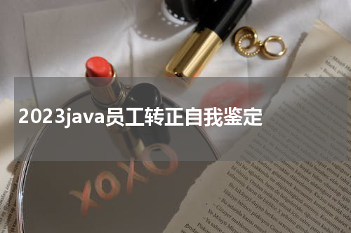 2023java员工转正自我鉴定