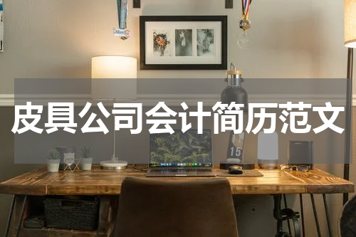 皮具公司会计简历范文