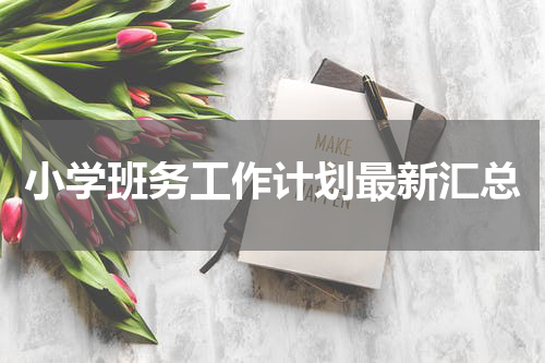 小学班务工作计划最新汇总