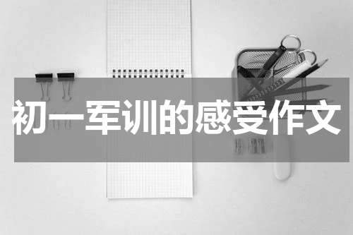 初一军训的感受作文