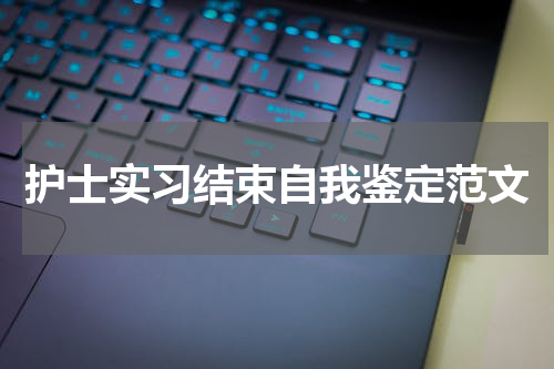 护士实习结束自我鉴定范文