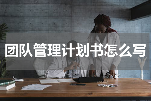 团队管理计划书怎么写
