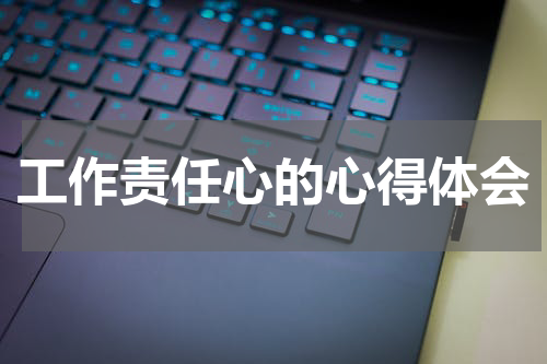 工作责任心的心得体会