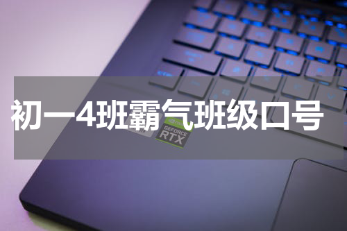 初一4班霸气班级口号