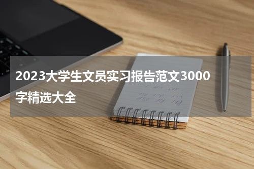2023大学生文员实习报告范文3000字精选大全