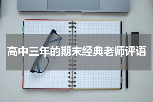 高中三年的期末经典老师评语