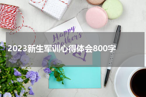 2023新生军训心得体会800字