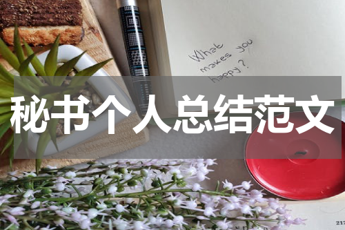 秘书个人总结范文