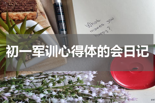 初一军训心得体的会日记