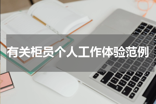 有关柜员个人工作体验范例
