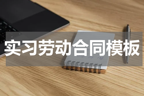 实习劳动合同模板