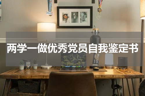两学一做优秀党员自我鉴定书