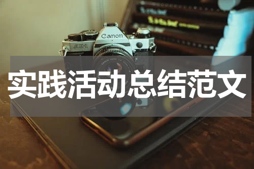 实践活动总结范文