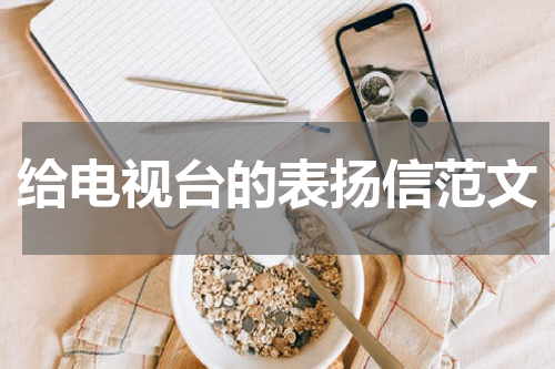 给电视台的表扬信范文