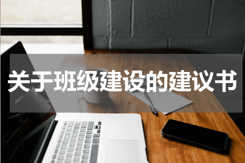 关于班级建设的建议书