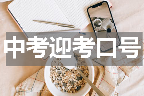 中考迎考口号