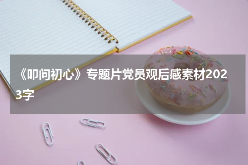 《叩问初心》专题片党员观后感素材2023字