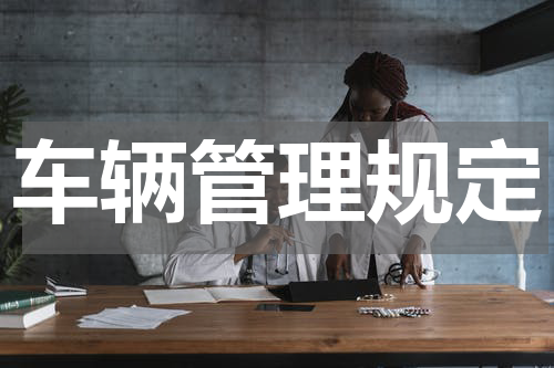 车辆管理规定