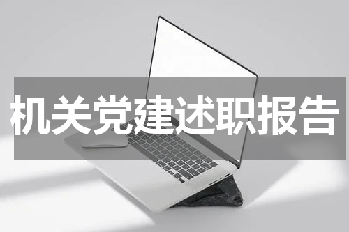 机关党建述职报告
