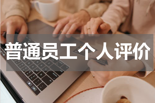 普通员工个人评价