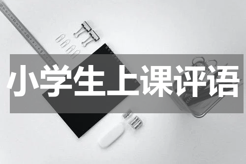 小学生上课评语