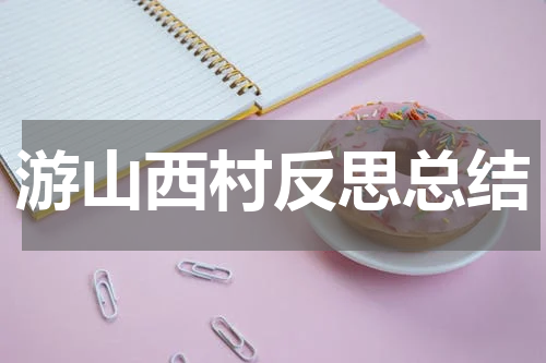 游山西村反思总结