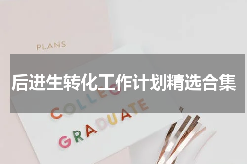 后进生转化工作计划精选合集