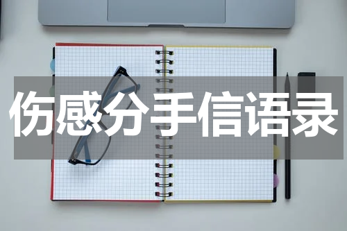 伤感分手信语录