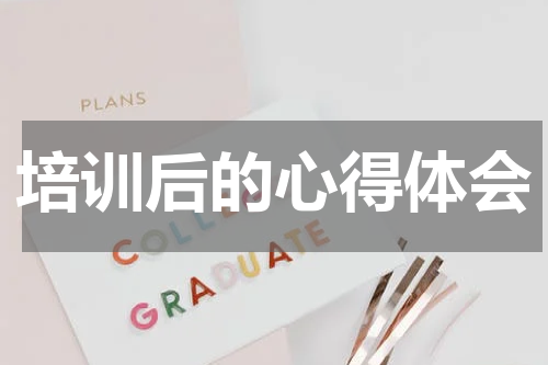 培训后的心得体会