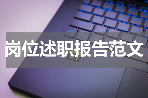 岗位述职报告范文