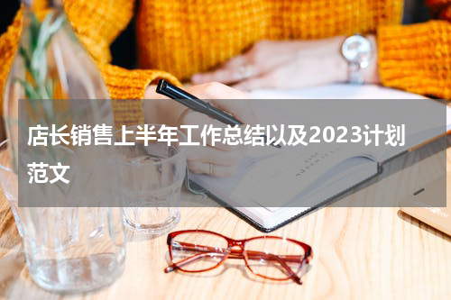 店长销售上半年工作总结以及2023计划范文