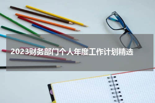 2023财务部门个人年度工作计划精选