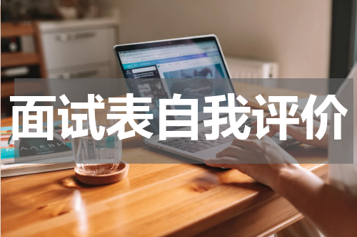面试表自我评价