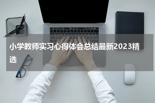 小学教师实习心得体会总结最新2023精选