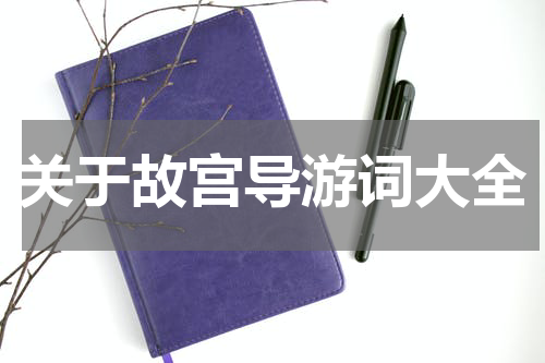 关于故宫导游词大全