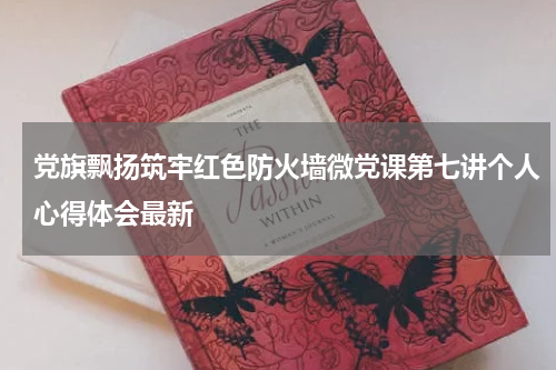 党旗飘扬筑牢红色防火墙微党课第七讲个人心得体会最新