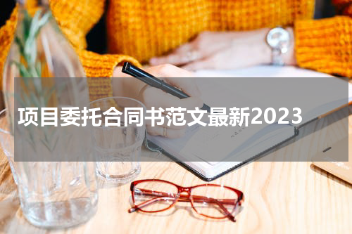 项目委托合同书范文最新2023
