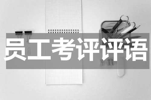 员工考评评语