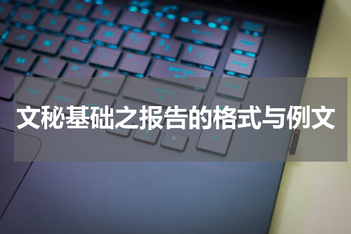 文秘基础之报告的格式与例文
