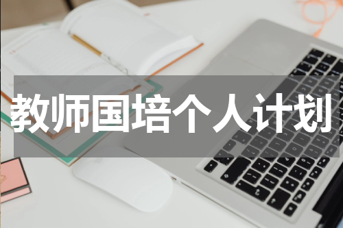 教师国培个人计划