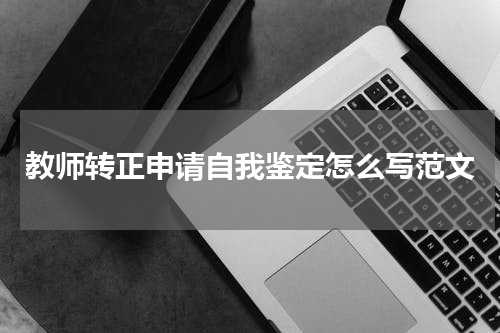 教师转正申请自我鉴定怎么写范文