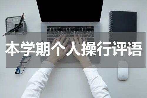 本学期个人操行评语