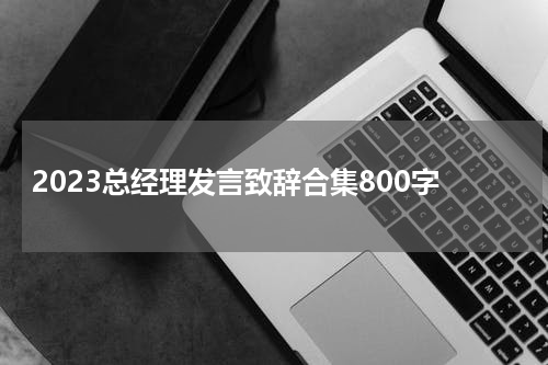 2023总经理发言致辞合集800字