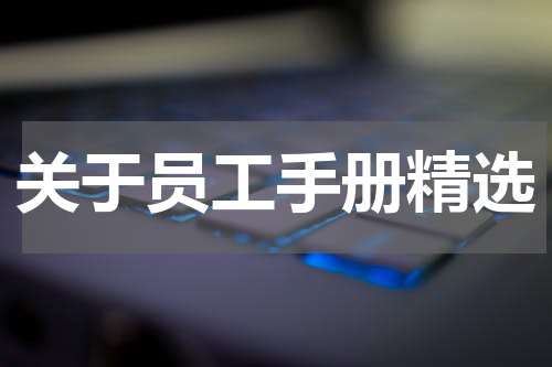 关于员工手册精选