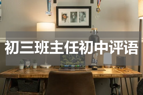 初三班主任初中评语