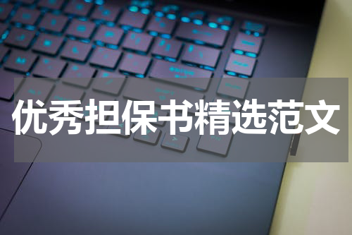 优秀担保书精选范文
