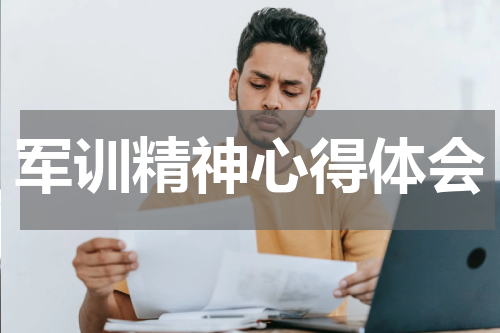 军训精神心得体会