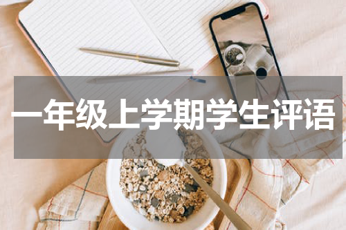 一年级上学期学生评语